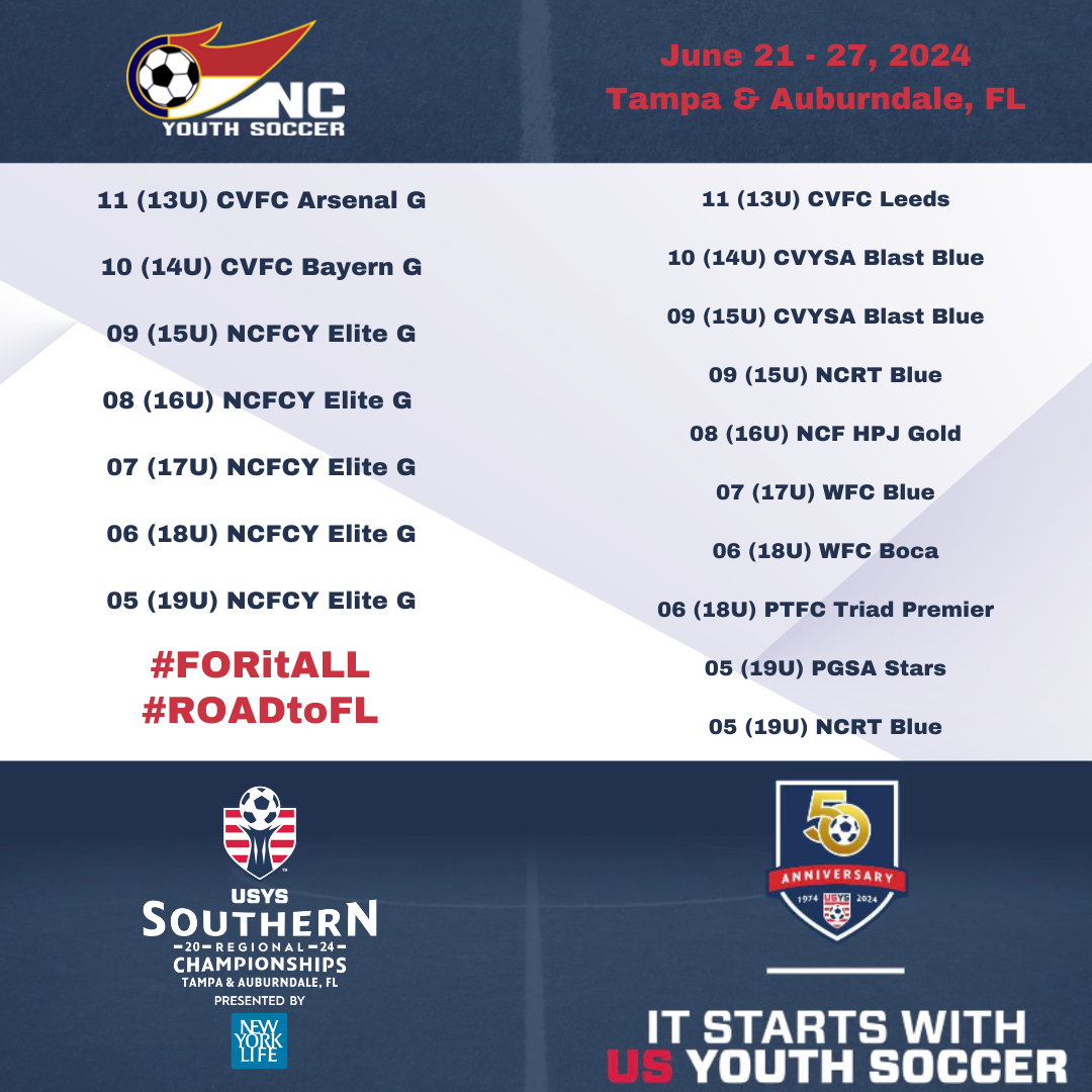 2024 USYS Regionals North Carolina Youth Soccer