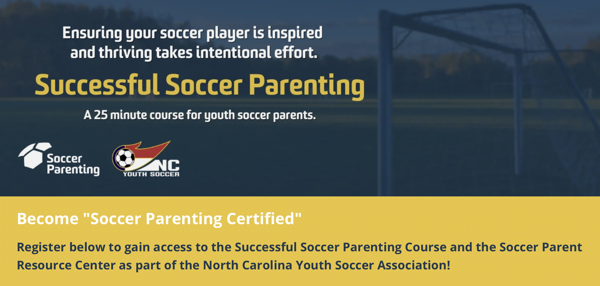 Successful Soccer Parenting Course